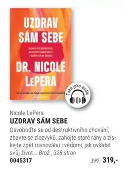 Knižní klub Nicole LePera Uzdrav sám sebe nabídka