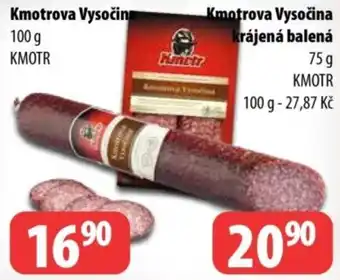 Kmotr kmotrova vysočina
