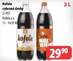Partner Maloobchodní síť Kofola vybrané druhy nabídka