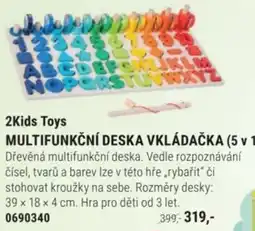 Knižní klub 2Kids Toys Multifunkční deska vkládačka 5v1 nabídka