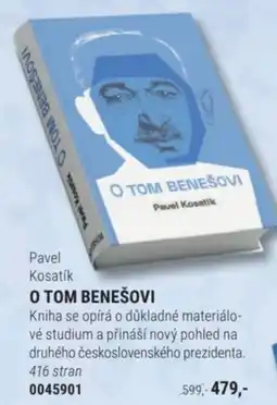 Knižní klub Pavel Kosatik O Tom Benešovi nabídka