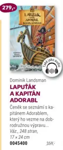 Knižní klub Dominik Landsman lapuťák a kapitán adorabl nabídka