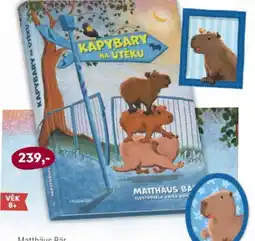 Knižní klub Matthäus Bär kapybary na útěku nabídka