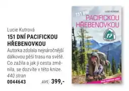Knižní klub Lucie Kutrová 151 dní pacifickou hřebenovkou nabídka