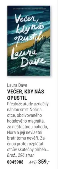 Laura Dave Večer, kdy nás opustil