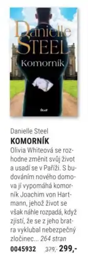Knižní klub Danielle Steel Komorník nabídka