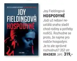 Knižní klub Joy Fieldingová Hospodyňě nabídka