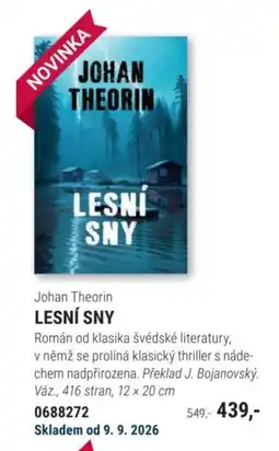 Knižní klub Johan Theorin Lesní sny nabídka