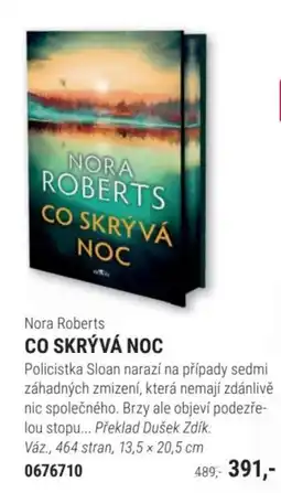 Knižní klub Nora Roberts Co skrývá noc nabídka