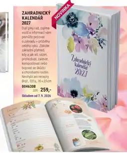 Knižní klub Zahradnický kalendář 2027 nabídka