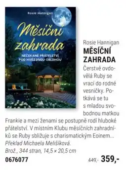 Knižní klub Rosie Hannigan Měsíční zahrada nabídka