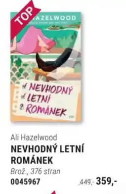 Knižní klub Ali Hazelwood nevhodný letní románek nabídka
