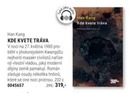 Knižní klub Han Kang kde kvete tráva nabídka