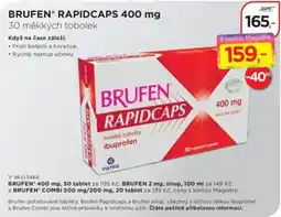 Magistra lékárny Brufen rapidcaps 400 mg nabídka