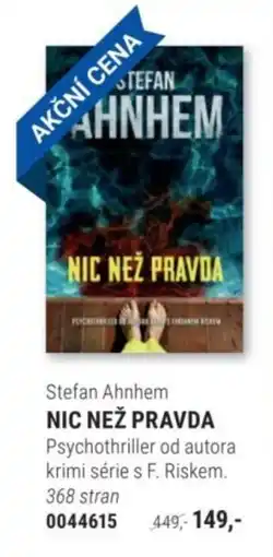 Knižní klub Stefan Ahnhem nic než pravda nabídka