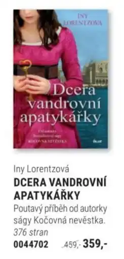 Knižní klub Iny Lorentzová Dcera vandrovní apatykárky nabídka