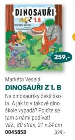 Knižní klub Markéta Veselá Dinosauři z 1. b nabídka