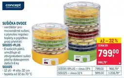 Makro concept sušička ovoce s01015+plus nabídka