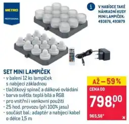 Makro Metro Professional set mini lampiček nabídka