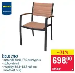 Makro Židle Lynx nabídka