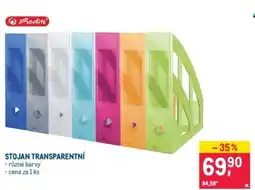 Makro Berlitz stojan transparentní nabídka