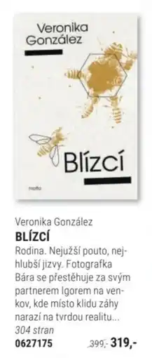 Knižní klub Veronika González Blízcí nabídka