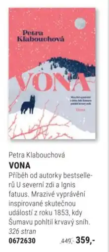 Knižní klub Petra Klabouchová Vona nabídka