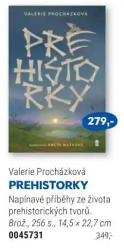 Knižní klub Valerie Procházková Prehistoriky nabídka