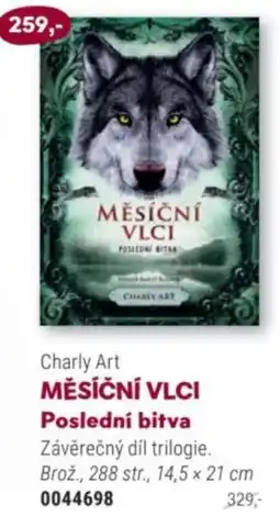 Knižní klub Charly Art Měsíční vlci Poslední bitva nabídka