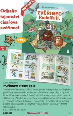 Knižní klub Alena Rakoušová Zvěřinec Rudolfa II. nabídka