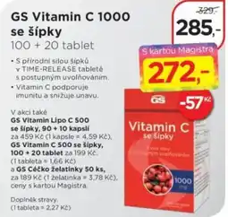 Magistra lékárny GS Vitamin C 1000 se šípkou nabídka