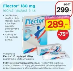 Magistra lékárny Flector 180 mg léčivá náplast nabídka
