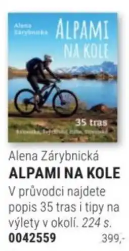 Knižní klub Alena Zárybnická Alpami na kole nabídka