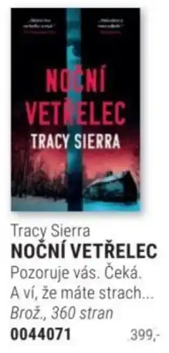 Knižní klub Tracy Sierra Noční vetřelec nabídka