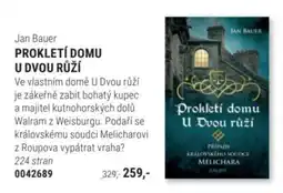 Knižní klub Jan Bauer Prokletí domu u dvou růží nabídka