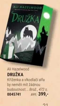 Knižní klub Ali Hazelwood Družka nabídka