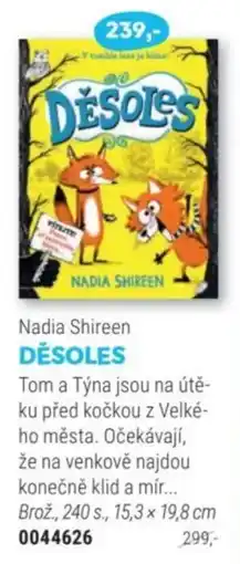 Knižní klub Nadia shireen désoles nabídka