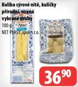 Partner Maloobchodní síť Koliba sýrové nitě, kuličky nabídka