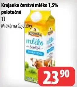 Partner Maloobchodní síť Krajanka čerstvé mléko nabídka