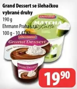 Partner Maloobchodní síť Ehrmann Grand Dessert nabídka