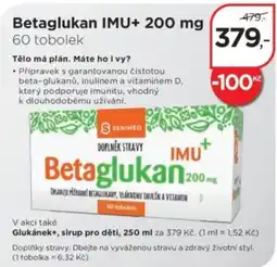 Magistra lékárny Senimed Betaglukan IMU+ 200 mg nabídka