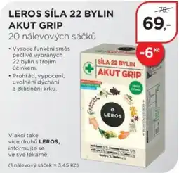 Magistra lékárny Leros síla 22 bylin akut grip nabídka