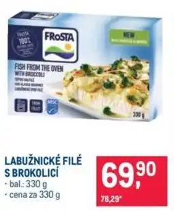 Makro Frosta labužnické filé s brokolicí nabídka
