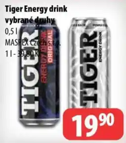 Partner Maloobchodní síť Tiger Energy drink nabídka