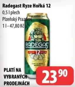 Partner Maloobchodní síť Radegast Ryze Hořká 12 nabídka