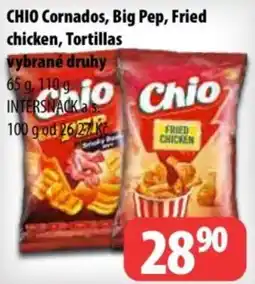 Partner Maloobchodní síť Chio cornados, big pep, fried chicken, tortillas nabídka