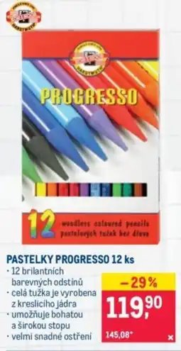 Makro Progresso pastelky 12 ks nabídka