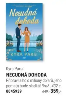 Knižní klub Kyra Parsi Necudná dohoda nabídka