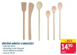 Makro Dřevěné vařečky a obracečky nabídka