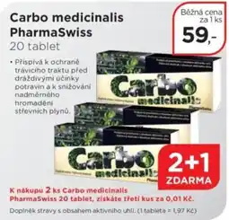 Magistra lékárny Carbo medicinalis PharmaSwiss nabídka
